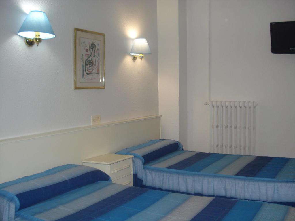 Hostel Central Zaragoza Bagian luar foto